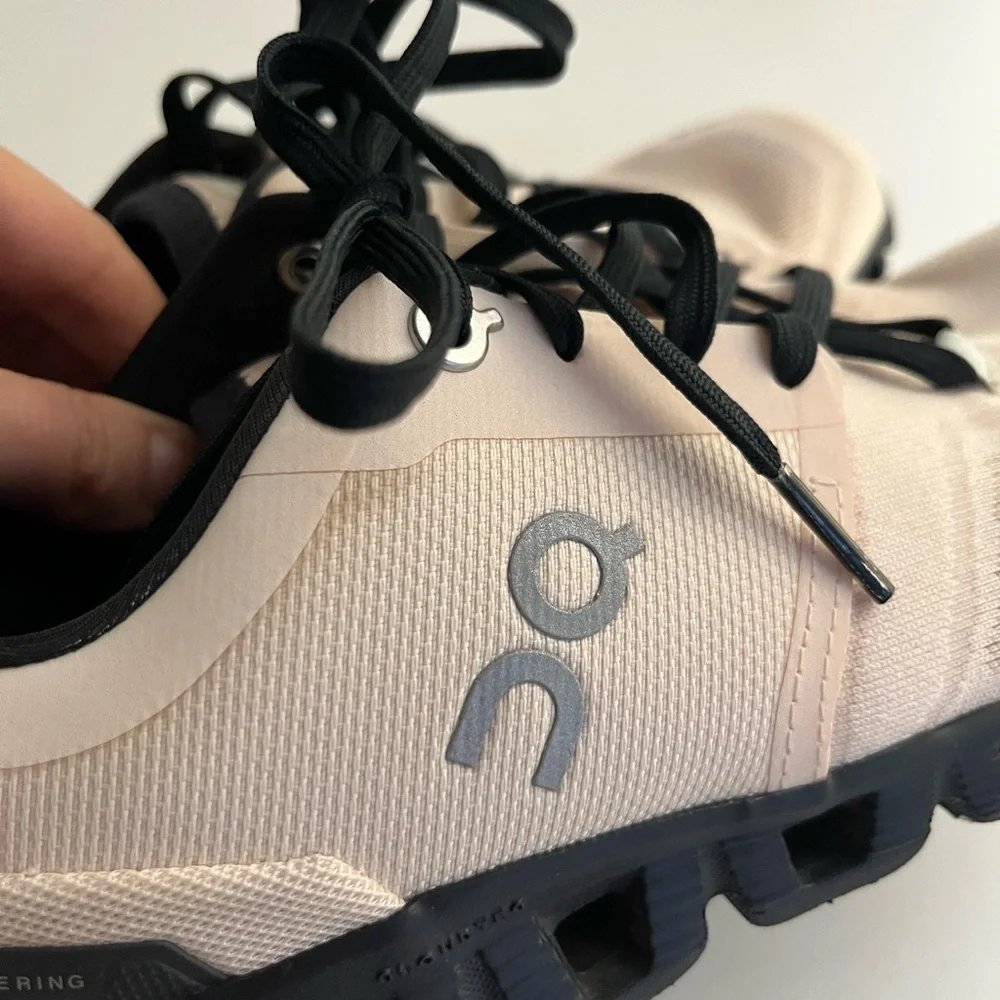 On Running Cloud X 3 fawn magnet Women's biege and Black Athletic Shoes - Picture 8 of 8